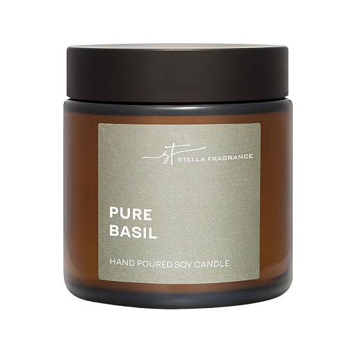 Свеча ароматическая Stella Fragrance Pure Basil 90 г Свеча ароматическая Stella Fragrance Pure Basil 90 г