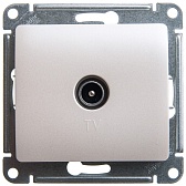 Розетка телевизионная Systeme Electric Glossa оконечная встраиваемая перламутр (GSL000691)