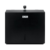 Диспенсер BXG PD-5003В для бумажных полотенец нержавеющая сталь черный (1750502)