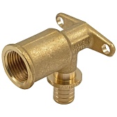 Водорозетка Tiemme 20 мм х 1/2 ВР(г) удлиненная латунь (1710215)