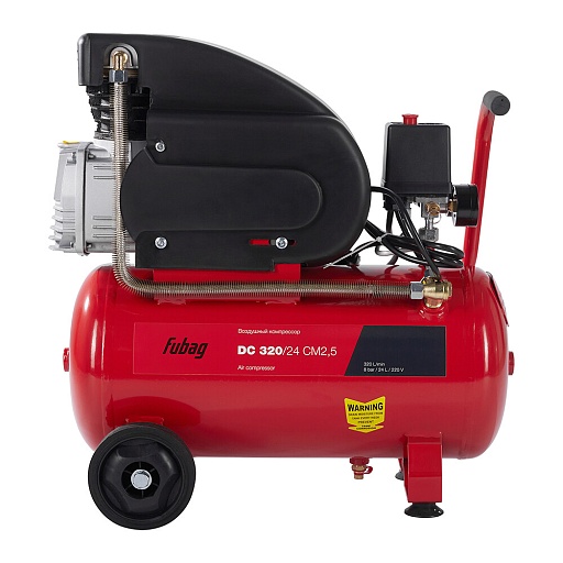 Компрессор масляный Fubag DС 320/24 24 л 1,8 кВт (29838182 )