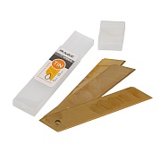 Лезвие для ножа Rage by Vira 25 мм прямое (5 шт.) титановое покрытие сегментированное