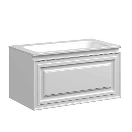 Тумба под раковину Sancos Very 80 см подвесная bianco (VR80W) Тумба под раковину Sancos Very 80 см подвесная bianco (VR80W)