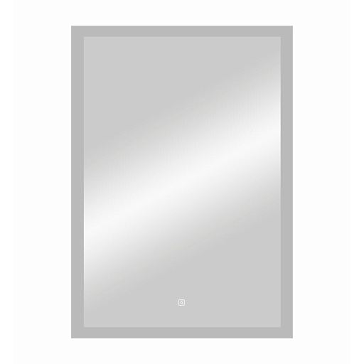 Зеркало с подсветкой прямоугольное 60х80 см с сенсорным включением Continent Lisboa (ЗЛП2425)