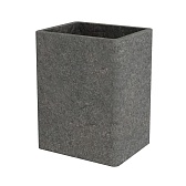 Стакан для ванной Fora Stone Black настольный полирезин черный (FOR-STN44BL) Стакан для ванной Fora Stone Black настольный полирезин черный (FOR-STN44BL)