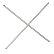 Крестовина для металлического стеллажа КМ 1,2x1280x30 мм Крестовина для металлического стеллажа КМ 1,2x1280x30 мм