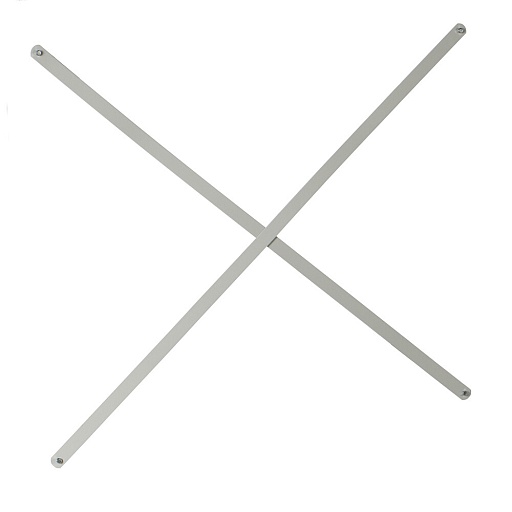Крестовина для металлического стеллажа КМ 1,2x1280x30 мм Крестовина для металлического стеллажа КМ 1,2x1280x30 мм