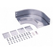 Угол для лотка горизонтальный 90° DKC 300х100 мм с креплением (36044K/36044KDIY) Угол для лотка горизонтальный 90° DKC 300х100 мм с креплением (36044K/36044KDIY)