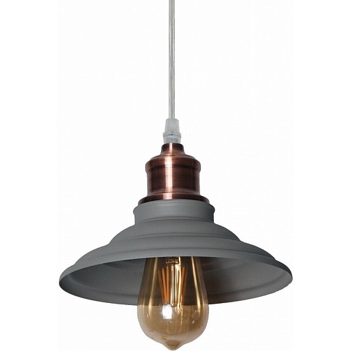 Светильник подвесной Arte Lamp Lido E27 60 Вт 2 кв.м (A5067SP-1GY)