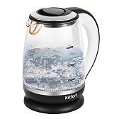 Электрический чайник Kitfort КТ-6199 2 л черно-белый