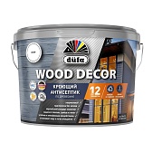 Антисептик Dufa Wood Decor кроющий биозащитный для дерева база 1 белый 9 л Антисептик Dufa Wood Decor кроющий биозащитный для дерева база 1 белый 9 л