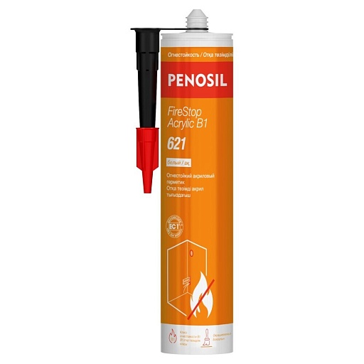 Герметик акриловый огнестойкий Penosil FireStop Acrylic B1 621 белый 280 мл Герметик акриловый огнестойкий Penosil FireStop Acrylic B1 621 белый 280 мл