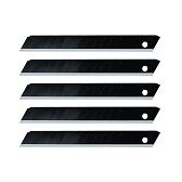 Лезвие для ножа Rage by Vira 9 мм прямое (5 шт.) сегментированное Лезвие для ножа Rage by Vira 9 мм прямое (5 шт.) сегментированное