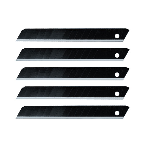 Лезвие для ножа Rage by Vira 9 мм прямое (5 шт.) сегментированное Лезвие для ножа Rage by Vira 9 мм прямое (5 шт.) сегментированное