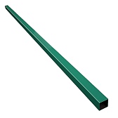 Столб для забора 50х50х1,5 мм 3,5 м зеленый RAL 6005 Столб для забора 50х50х1,5 мм 3,5 м зеленый RAL 6005
