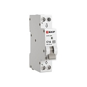 Автомат дифференциальный EKF PROxima АВДТ-63M 16А 1P+N тип A 30 мА 6 кА (D636EA16C30)