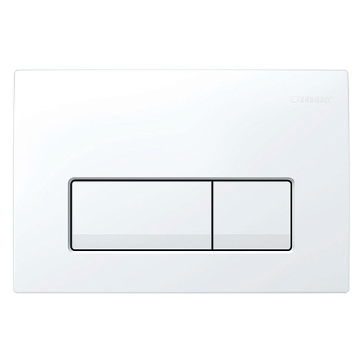 Клавиша смыва для инсталляций Geberit Delta альпийский белый (115.119.11.1)