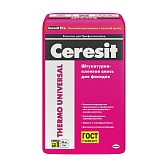 Клей для теплоизоляции Ceresit Термо Юниверсал 25 кг Клей для теплоизоляции Ceresit Термо Юниверсал 25 кг