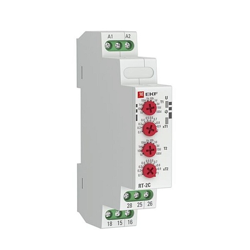 Реле времени EKF PROxima RT-2C (rt-2c) 240 В 8 А тип AC/DC Реле времени EKF PROxima RT-2C (rt-2c) 240 В 8 А тип AC/DC
