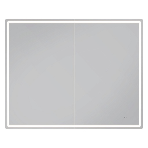 Зеркальный шкаф Vigo Geometry Classic 100х79х17 см с подсветкой белый Зеркальный шкаф Vigo Geometry Classic 100х79х17 см с подсветкой белый