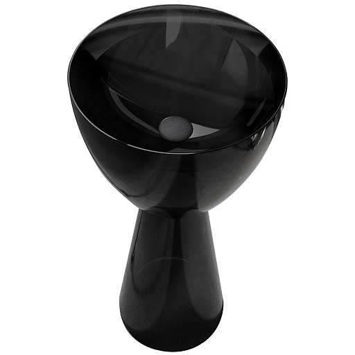 Раковина Abber Kristall 450 мм напольная черная (AT2703Onyx)