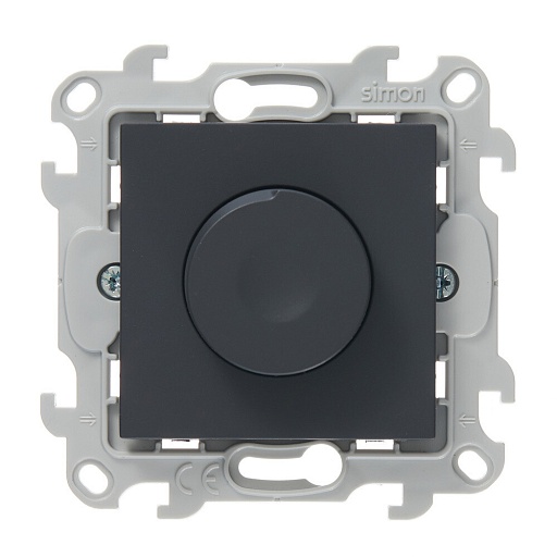 Диммер Simon 24 Harmonie встраиваемый графит (2410313-038) Диммер Simon 24 Harmonie встраиваемый графит (2410313-038)