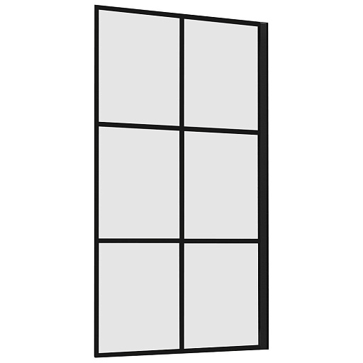 Шторка на ванну неподвижная 100х140х0,6 см профиль черный Abber Immer Offen (AG72100B) Шторка на ванну неподвижная 100х140х0,6 см профиль черный Abber Immer Offen (AG72100B)