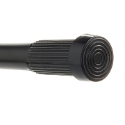 Карниз для ванной 140-260 см телескопический прямой алюминий черный FX-51-000