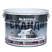 Антисептик Акватекс Сканди кроющий декоративный для дерева топленое молоко 9 л Антисептик Акватекс Сканди кроющий декоративный для дерева топленое молоко 9 л