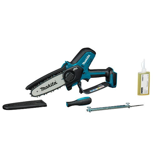 Пила цепная аккумуляторная Makita LXT DUC150 18 В 15" шаг 3/8" паз 1,1 мм 32 звена без АКБ и ЗУ (DUC150Z) Пила цепная аккумуляторная Makita LXT DUC150 18 В 15" шаг 3/8" паз 1,1 мм 32 звена без АКБ и ЗУ (DUC150Z)