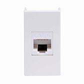 Розетка для кабель-канала компьютерная DKC Viva белая RJ45 2 модуля (45058) Розетка для кабель-канала компьютерная DKC Viva белая RJ45 2 модуля (45058)
