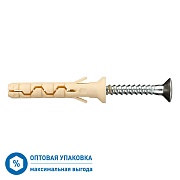 Дюбель-гвоздь Hard-Fix PDG UK 6x40 мм потайная манжета нейлон (2700 шт.) Дюбель-гвоздь Hard-Fix PDG UK 6x40 мм потайная манжета нейлон (2700 шт.)