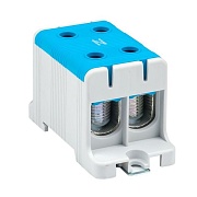 Клемма силовая двойная EKF PROxima 16-95 кв.мм 800 В вводная синяя (plc-kvs2-16-95-blue)