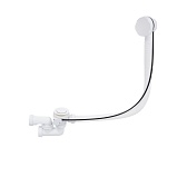 Сифон для ванны Wirquin 1 1/2х50 мм регулируемый полуавтомат с выпуском d70 мм с переливом с соединением 40/50 мм (30987202)