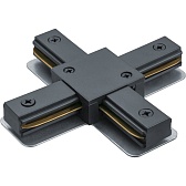 Коннектор для однофазного шинопровода X-образный Navigator NLT черный (95519) Коннектор для однофазного шинопровода X-образный Navigator NLT черный (95519)