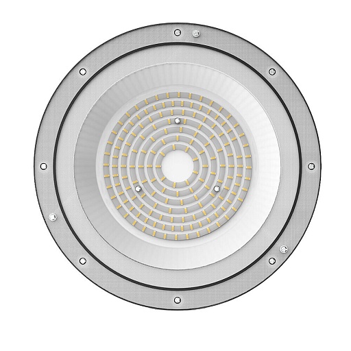 Светильник светодиодный подвесной Gauss Ufo Lite 5000К 150 Вт 200-250 В IP65 (821534315) Светильник светодиодный подвесной Gauss Ufo Lite 5000К 150 Вт 200-250 В IP65 (821534315)