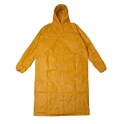 Плащ влагозащитный унисекс полиэстер с ПВХ покрытием КМ 52-54 рост 182-188 см желтый (YE10190)