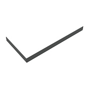 Экран для поддона Good Door Stella ABS-акрил 120х90х10 см прямоугольник графит (ЭЛ00174)