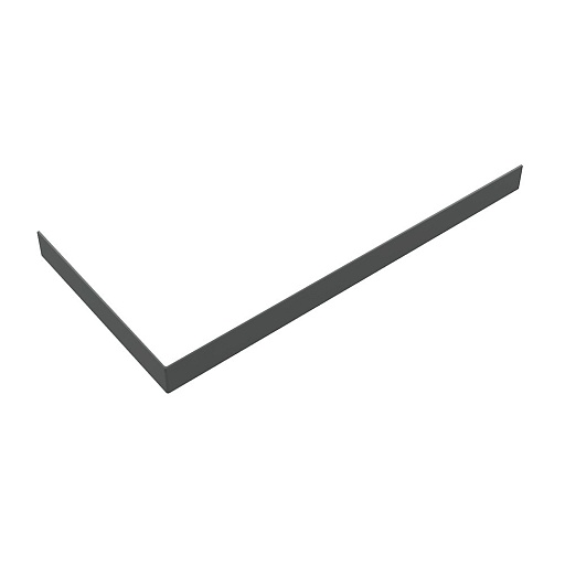 Экран для поддона Good Door Stella ABS-акрил 120х90х10 см прямоугольник графит (ЭЛ00174)