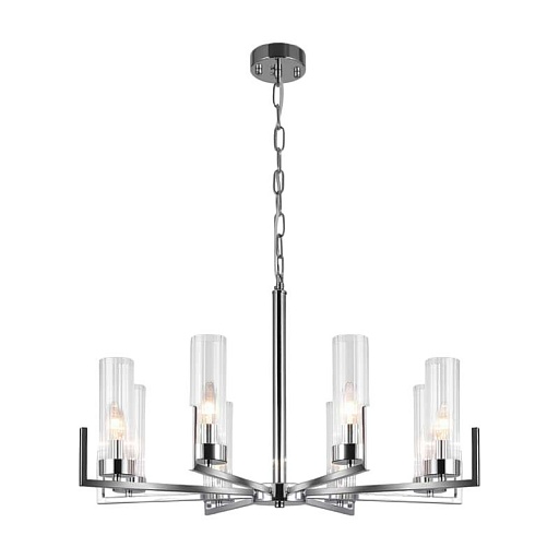 Люстра подвесная Freya Adeline E14 480 Вт 32 кв.м (FR5214PL-08CH) Люстра подвесная Freya Adeline E14 480 Вт 32 кв.м (FR5214PL-08CH)