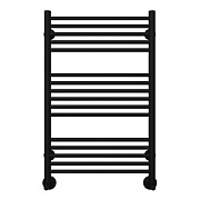 Полотенцесушитель водяной Terminus Аврора П16 800х500 мм лесенка черный муар Полотенцесушитель водяной Terminus Аврора П16 800х500 мм лесенка черный муар