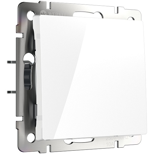 Кнопка звонка Werkel встраиваемая белая (a051128)