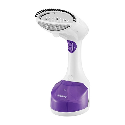 Отпариватель ручной Kitfort КТ-9206 1200 Вт 0,3 л белый/фиолетовый Отпариватель ручной Kitfort КТ-9206 1200 Вт 0,3 л белый/фиолетовый