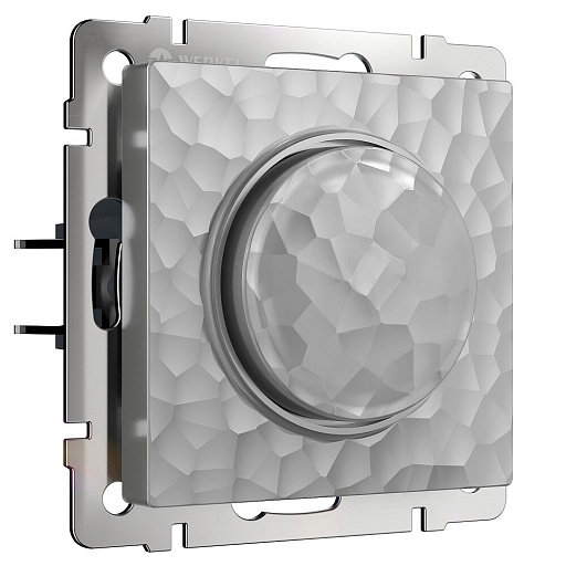 Диммер Werkel Hammer встраиваемый серебряный поворотно-нажимной (a052068) Диммер Werkel Hammer встраиваемый серебряный поворотно-нажимной (a052068)