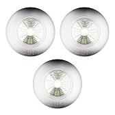 Фонарь пушлайт Эра светодиодный 1 LED 1 Вт на батарейках AAA пластик самоклеящийся (Б0031043)