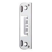 Планка ответная для врезного замка плоская хром (680184) Планка ответная для врезного замка плоская хром (680184)