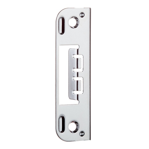 Планка ответная для врезного замка плоская хром (680184) Планка ответная для врезного замка плоская хром (680184)