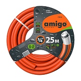 Шланг поливочный 3/4 25 м пятислойный Amigo ПВХ (77019) Шланг поливочный 3/4 25 м пятислойный Amigo ПВХ (77019)