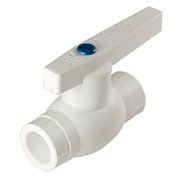 Кран шаровой полипропиленовый СТМ 32 мм (CPBV0032)