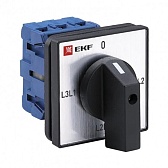 Переключатель кулачковый EKF PROxima ПК-1-73 10А для вольтметра 400 В 1НО+1НЗ IP20 4P серый (pk-1-73-10) Переключатель кулачковый EKF PROxima ПК-1-73 10А для вольтметра 400 В 1НО+1НЗ IP20 4P серый (pk-1-73-10)